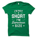 St Patricks Day Shirt Leprechaun Shirt St Paddys Day Shirts Leprechaun Shirts Irish Shirt Short Girl Shirt for Sort Girls OS725 Graphic Tee – Everyday Comfort · Perfect For Daily Wear