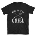 Funny BBQ Shirt Barbecue King of the Grill T Shirt Gift Graphic Tee – Aesthetic Look · Top Pick For Any Outfit