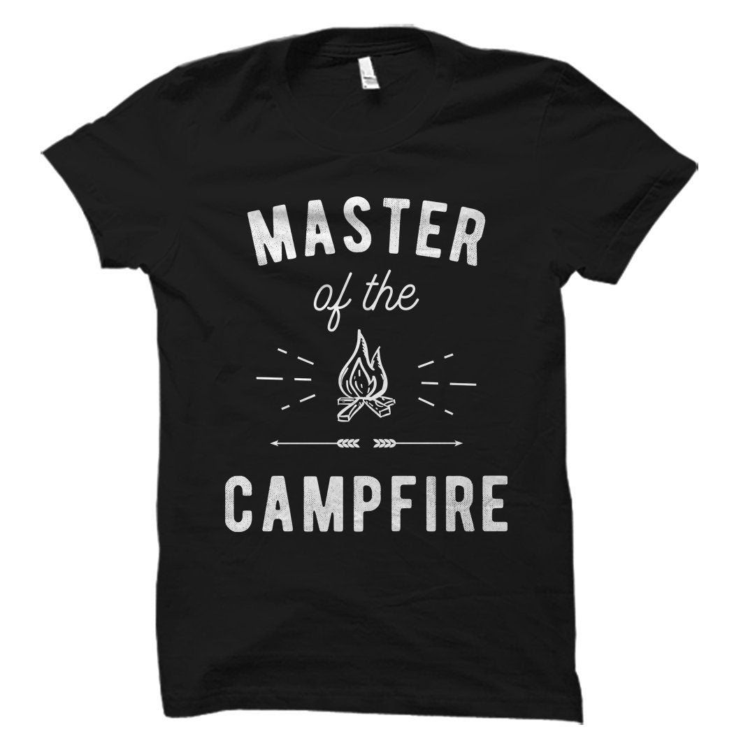 Campfire Gift Campfire Shirt Camper Gift Camper Shirt Camping Shirt Camping Gift Camp Shirt Camp Leader Gift Camp Leader Shirt OS1082 Graphic Tee – Bold Style · High-Quality Print