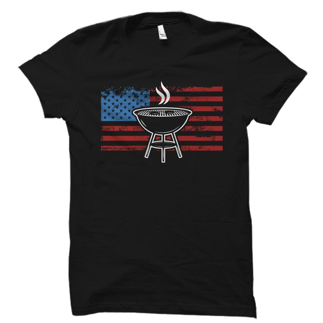 4th of July Shirt BBQ Gift BBQ Shirt Grilling Gift Grilling Shirt 4th of July Gift 4th of July BBQ Dad bbq shirt dad bbq gift OS952 Graphic Tee – Soft Feel · High-Quality Print