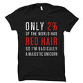 Funny Red Hair Shirt Red Hair Gift Ginger Shirt Ginger Gift Red Head Shirt Red Headed Gift OS1189 Graphic Tee – Soft Feel · Trending Graphic Apparel