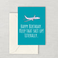 Printable Aircraft Mechanic Birthday Card Aircraft Mechanics Card Keep That Shit Up Funny Birthday Card Instant Download Graphic Tee – Aesthetic Look · Must-Have Style