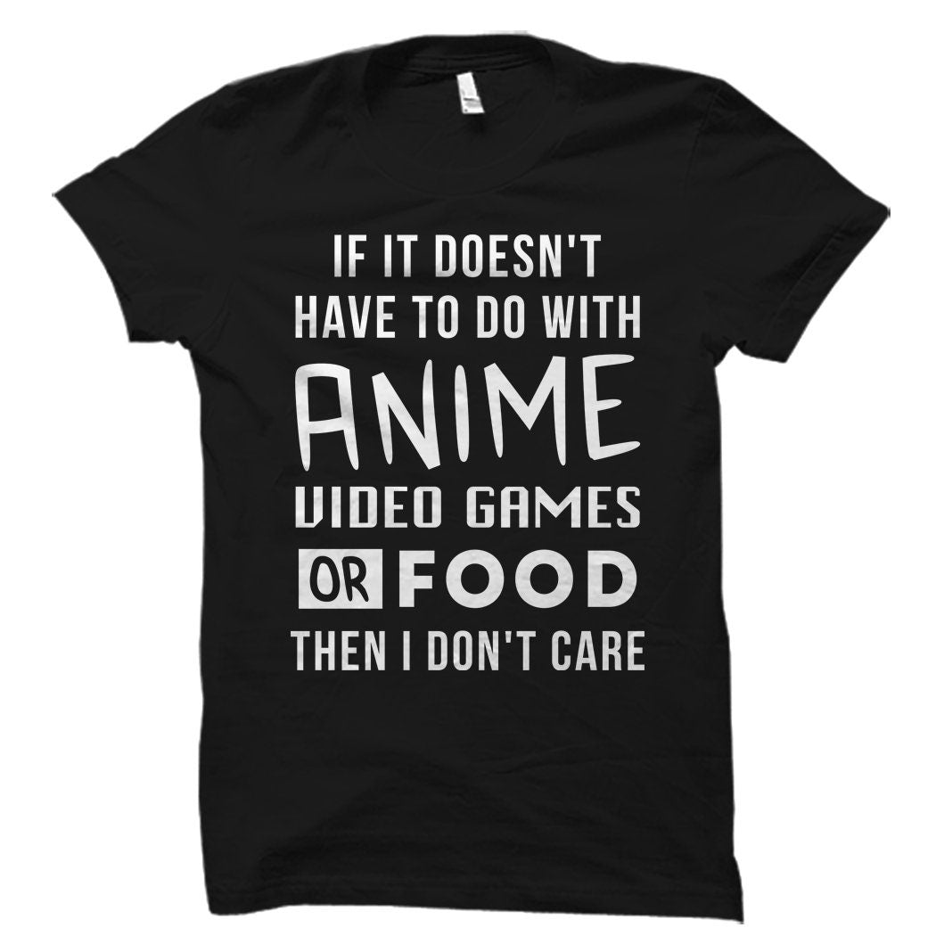 Anime Shirt Video Game Shirt Anime Fan Shirt Gamer Shirt Gaming Shirt Anime Gifts Video Game Gifts Gaming Gifts Geek Shirt Nerd OS5641 Graphic Tee – Feel-Good Design · Great Gift For Fans