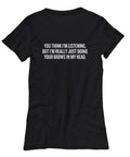 Makeup Artist Shirt Funny Esthetician Gift Idea Doing Your Brows Makeup Hobbyist Present Women39s Tee Graphic Tee – Feel-Good Design · Must-Have Style