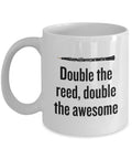 Funny Oboe Mug Oboist Gift Idea Oboe Present Double The Reed Double The Awesome Graphic Tee – Soft Feel · Must-Have Style