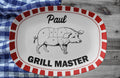 Personalized Father39s Day Gift Birthday Gift for Dad Grill Platter Serving Dish Graphic Tee – Bold Style · Great Gift For Fans