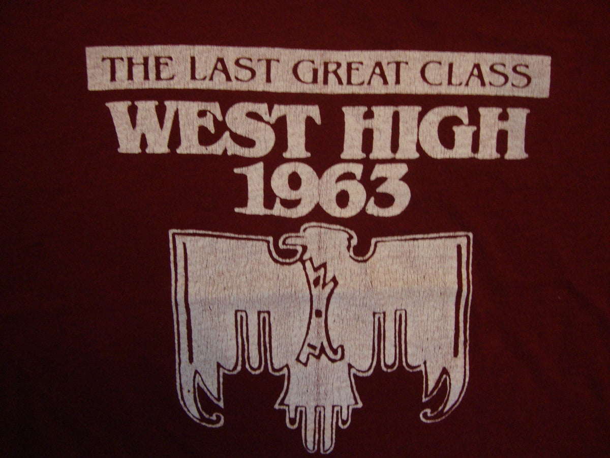 Vintage 8039s The Last Great Class West High 1963 School Reunion 1983 Funny Souvenir Red T Shirt Size M Graphic Tee – Cozy Vibes · Must-Have Style