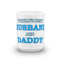 World39s Best Husband and Daddy Coffee Mug Great for Christmas Birthday Father39s Day Gifts from Daughter or Son or Husband Gift from Wife Graphic Tee – Aesthetic Look · Great Gift For Fans
