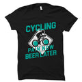 Cycling Gift Cycling Shirt Bicycle Gift Bicycle Shirt Biking Gift Biking TShirt Cycling Pain now Beer Later Shirt OS2917 Graphic Tee – Premium Graphic · Perfect For Daily Wear