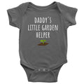 Cute Baby Onepiece Gardening Baby Shirt Daddy39s Little Garden Helper Customization Available Baby Shower First Birthday Gift Graphic Tee – Premium Graphic · Must-Have Style