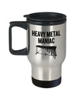 Funny Vibraphone Travel Mug Vibraphonist Gift Idea Heavy Metal Maniac Graphic Tee – Bold Style · Great Gift For Fans
