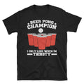 Beer Pong Champion Shirt Beer Pong T Shirt Funny Beer Lover Gift Graphic Tee – Warm & Stylish · Must-Have Style