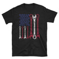 American Flag Mechanic Shirt Car Lover Patriotic Mechanic Gift Car Collector Shirt Graphic Tee – Premium Graphic · Top Pick For Any Outfit