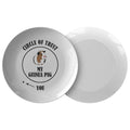Guinea Pig Plate Funny Guinea Pig Gift Present For Guinea Pig Owner Circle Of Trust Quality Dinner Plate Graphic Tee – Bold Style · Perfect For Daily Wear