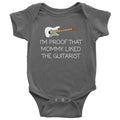 Cute Guitarist Baby Onepiece Guitar Player Baby Bodysuit Mommy Liked The Guitarist Guitarist Baby Gift Idea Many Sizes And Colors Graphic Tee – Warm & Stylish · Must-Have Style