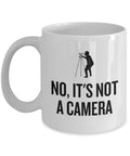 Funny Surveying Mug Surveyor Gift Idea Land Surveyor Mug No It39s Not A Camera Graphic Tee – Warm & Stylish · Trending Graphic Apparel