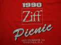 Vintage 9039s 1990 Ziff Picnic September 10 Totowa NJ Souvenir Red T Shirt Size L Graphic Tee – Premium Graphic · Trending Graphic Apparel