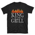 Funny BBQ Shirt Barbecue King of The Grill Pun T Shirt Gift Graphic Tee – Cozy Vibes · High-Quality Print