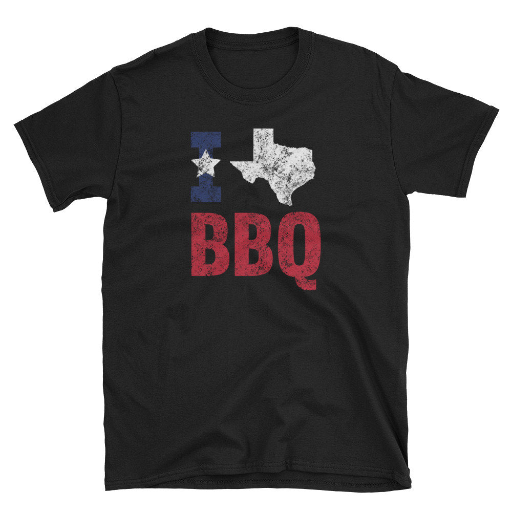 Texas BBQ Shirt Barbecue Brisket T Shirt Dallas Houston Texas Flag Gift Graphic Tee – Feel-Good Design · High-Quality Print