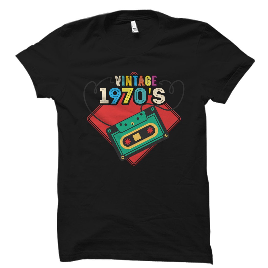 Vintage 1970s Shirt Vintage Gift Vintage Shirt 70s Shirt 70s Gift Funny Retro Gift Retro Shirt 1970s Gift 70s Fan Gift OS1755 Graphic Tee – Aesthetic Look · Trending Graphic Apparel