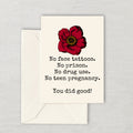 Funny Mother Printable Card Mother39s Day Card Mom Card Mother39s Birthday Instant Download Digital Card You Did Good Graphic Tee – Warm & Stylish · Top Pick For Any Outfit