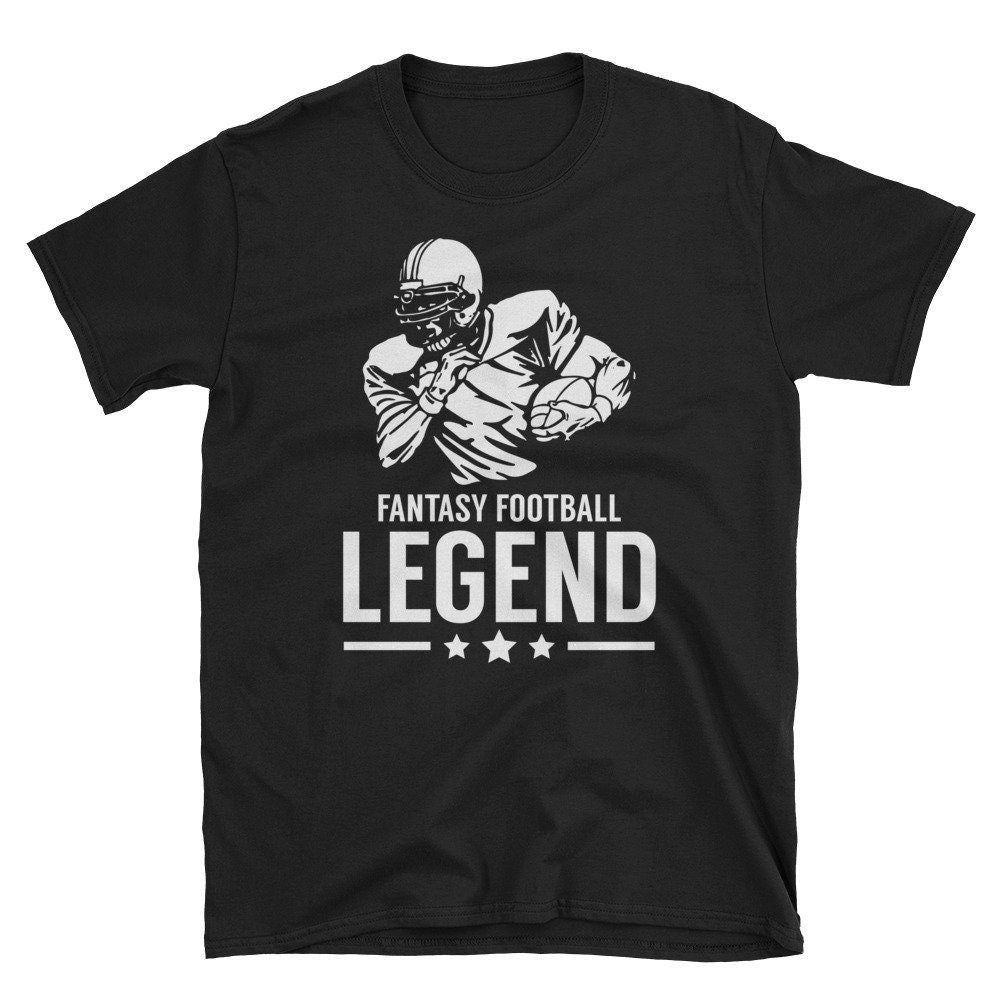 Funny Fantasy Football Legend Shirt Commissioner Fantasy Draft Party T Shirt Draft Gift Graphic Tee – Cozy Vibes · High-Quality Print