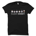 Funny Coffee Gift Coffee Drinker Gift Coffee Lover Gift Coffee Addict Shirt Coffee Junkie Shirt Celebrate Diversity Coffee OS6055 Graphic Tee – Bold Style · High-Quality Print