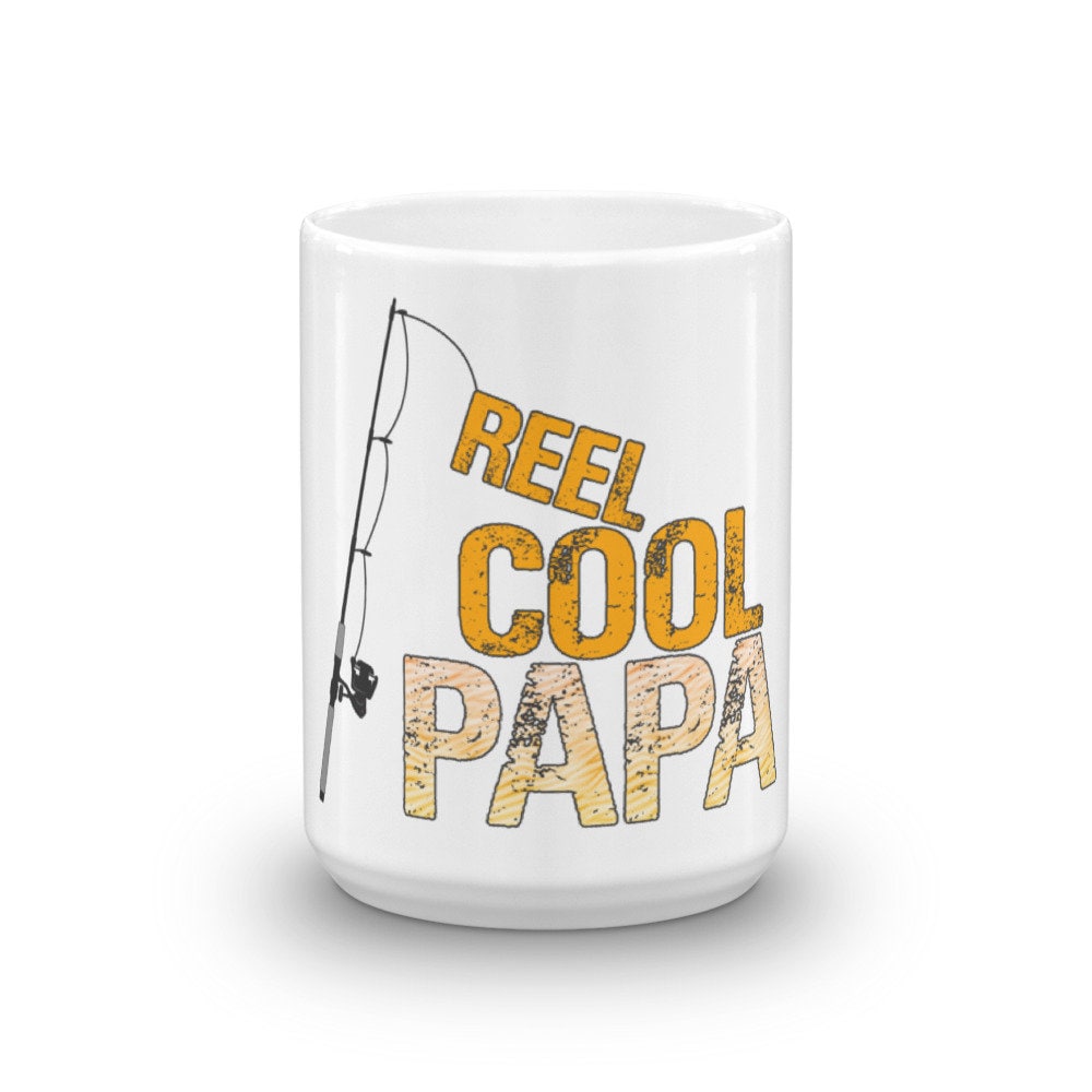 Reel Cool Papa Coffee Mug for Dad Granddad Granddaddy Great for Christmas Birthday or Father39s Day Gifts for Fathers or Grandfathers Graphic Tee – Fan Favorite · Great Gift For Fans