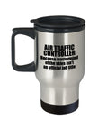 Air Traffic Control Travel Mug ATC Gift Mastermind Of The Skies Funny Air Traffic Controller Present Graphic Tee – Aesthetic Look · Perfect For Daily Wear