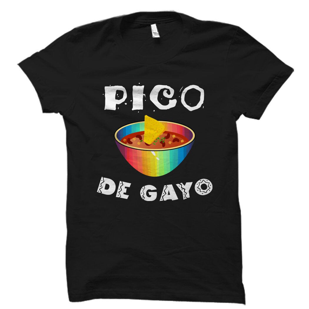 Pico De Gayo Shirt Funny Gay TShirt Pride Shirt Pride Gift Gay Gift lgbt Shirt LGBTQ Gift Pride Month Shirt Gay Rights OS2606 Graphic Tee – Warm & Stylish · Trending Graphic Apparel