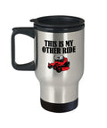 Funny Landscaper Gift Landscaping Travel Mug Lawn mower Mug This Is My Other Ride Graphic Tee – Fan Favorite · High-Quality Print