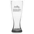 Funny Snowmobile Gift Snowmobiler Present Snowmobiling Beer Glass Etched Pilsner Glass Graphic Tee – Warm & Stylish · Perfect For Daily Wear