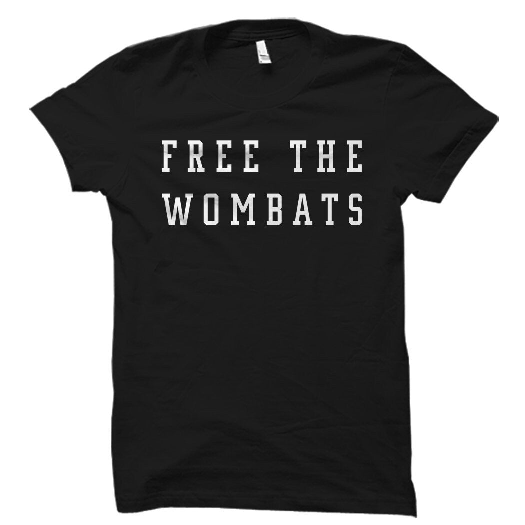 Free The Wombats Shirt Wombats TShirt Wombats Gift Wombats Lover Gift Wombats Lover TShirt I love Wombats OS1858 Graphic Tee – Soft Feel · Great Gift For Fans