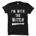 Funny Halloween Shirt Halloween Mens Shirt Halloween Costume Tee Shirt for Halloween Mens Halloween Idea Funny With the Witch OS1128 Graphic Tee – Easygoing Wear · Perfect For Daily Wear