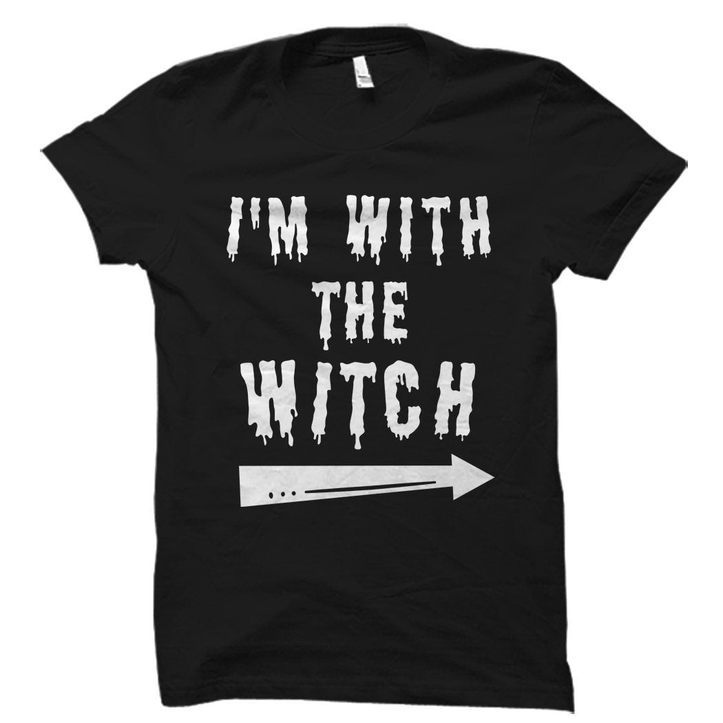 Funny Halloween Shirt Halloween Mens Shirt Halloween Costume Tee Shirt for Halloween Mens Halloween Idea Funny With the Witch OS1128 Graphic Tee – Easygoing Wear · Perfect For Daily Wear