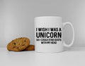 Unicorn Coffee Mug I Wish I Was A Unicorn So I Could Stab Idiots With My Head Cup Graphic Tee – Feel-Good Design · Trending Graphic Apparel