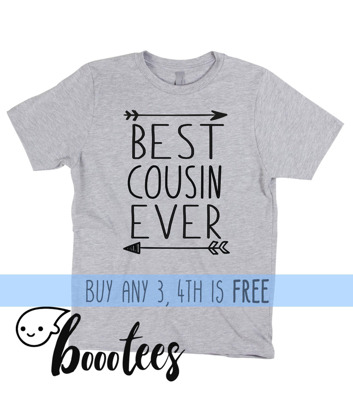 Gift for Cousin Best Cousin Ever Shirt T shirt Baby Shower Party Nephew Niece Kid Youth Toddler Child Infant Bodysuit Grandparents Reveal Graphic Tee – Warm & Stylish · Trending Graphic Apparel