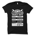 Funny Mechanic Shirt Mechanic Gift Shirt for Mechanic Gift for Mechanic Car Mechanic Gift Auto Mechanic Gift Mechanic Hourly Rate OS5888 Graphic Tee – Easygoing Wear · High-Quality Print