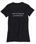 Funny Potter Gift Sculptor Gift Pottery Shirt Funny Sculpting Gift Mudslinging Pyromaniac Women39s Tee Graphic Tee – Easygoing Wear · Trending Graphic Apparel
