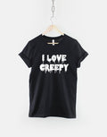 Pastel Goth I Love Creepy Shirt Horror Halloween TShirt Graphic Tee – Bold Style · Top Pick For Any Outfit