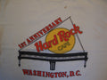 Vintage 8039s Hard Rock Cafe 1st Anniversary Washington DC White T Shirt Size L Graphic Tee – Warm & Stylish · Must-Have Style