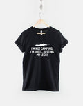 I39m Not Camping I39m Just Resting My Legs TShirt Funny Gamer Shirt First Gaming TShirt Graphic Tee – Aesthetic Look · Top Pick For Any Outfit