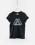 Geometric Interlocking Triangle Maze Shapes Hipster TShirt Graphic Tee – Bold Style · Top Pick For Any Outfit