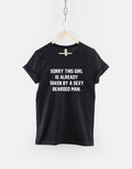 Beard Man Shirt This Girl Is Taken Bearded Husband Boyfriend TShirt Graphic Tee – Feel-Good Design · Must-Have Style