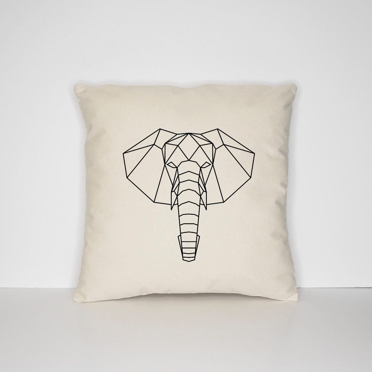 Geometric Elephant Pillow Geometric Cushion Housewarming Gift Cushions Throw Pillows Elephant Gifts Elephants Geometric Animal Art Graphic Tee – Bold Style · Must-Have Style