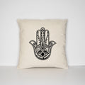 Evil Eye Hamsa Pillow Case Fatima Hand Of Hamsa Decor Hand Of Fatima Cushion Cover Graphic Tee – Cozy Vibes · Must-Have Style