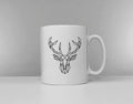 Geometric Deer Head Mug Geometric Print Coffee Mug Deer Gifts Deers Geometric Animal Art Animal Coffee Mugs Coffee Cup Graphic Tee – Premium Graphic · Must-Have Style