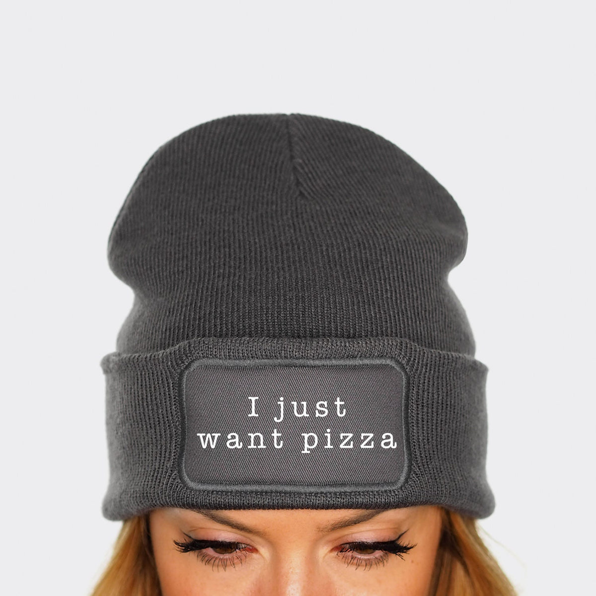 Pizza Beanie Hat I Just Want Pizza Beanies Slouchy Beanie Hats I Love Food Pizza Hat Pizza Party Winter Hat Graphic Tee – Fan Favorite · Must-Have Style