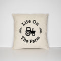 Farmhouse Decor Rustic Life On The Farm Pillow Case Cushion Cover Graphic Tee – Aesthetic Look · High-Quality Print