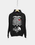 Pregnant Skeleton Hoodie Shirt Maternity Halloween Pregnancy Announcement Hoodie – Premium Graphic · Trending Graphic Apparel